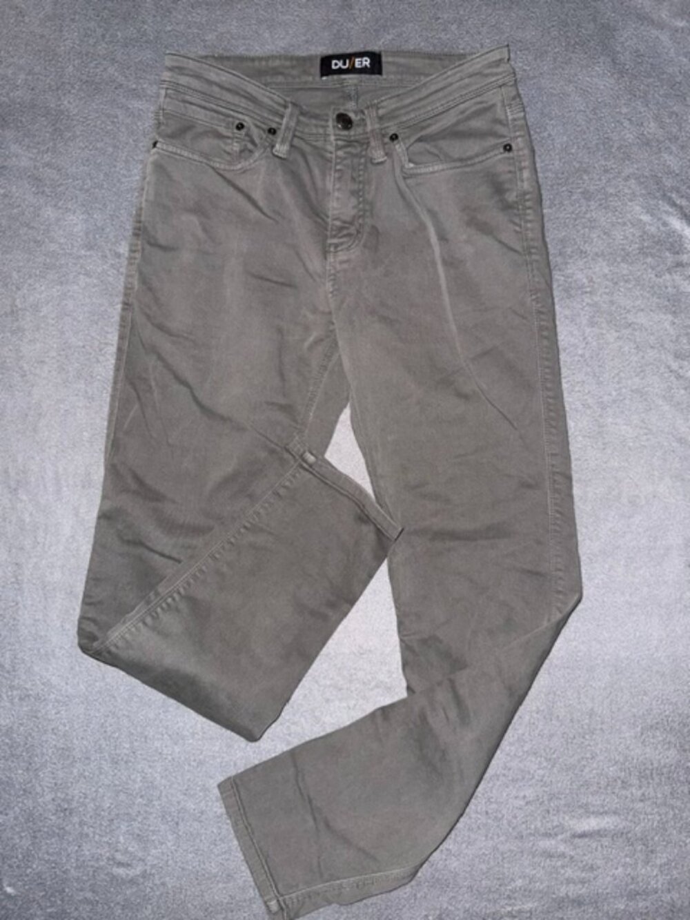 DU/ER Men's No Sweat N2x Slim Pant Light Fern Green Size 29